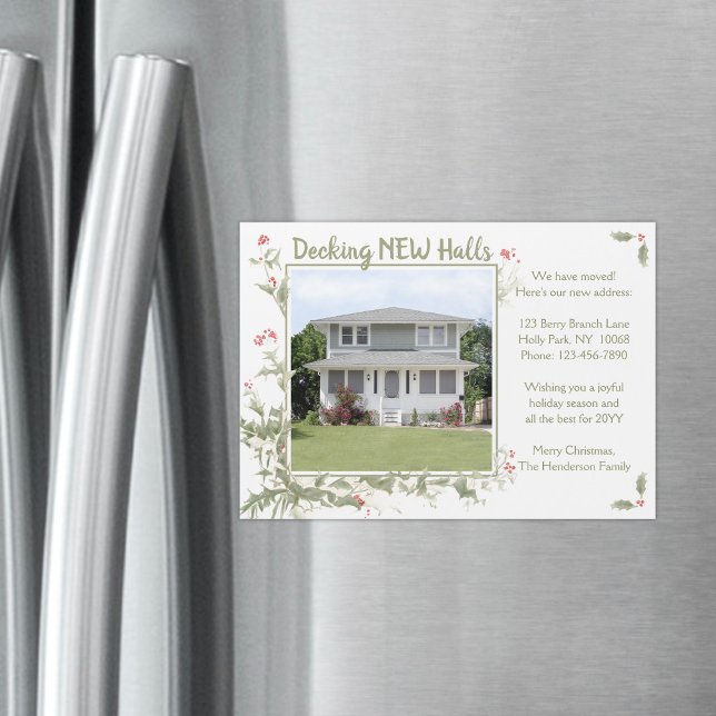 Decoración de nuevos salones magnéticos Tarjeta de (Subido por el creador)