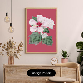 decoración de oficina vintage espléndido hibisco
