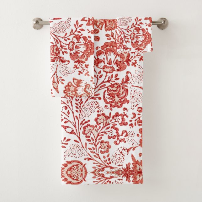 Decoración de País Francés Toile Rojo (In situ)