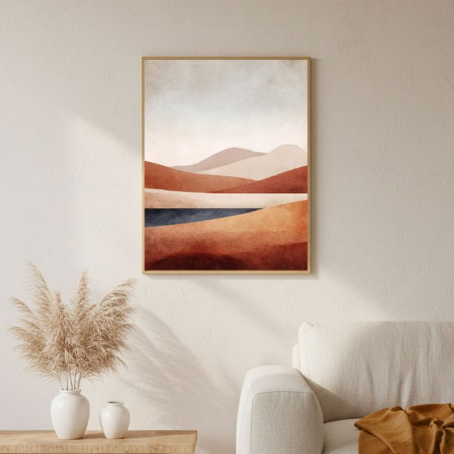 Decoración de paisaje abstracto de cuenca desértic (Subido por el creador)