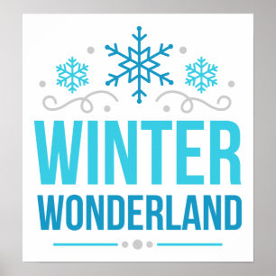 Decoración de palabras maravillosas del invierno f