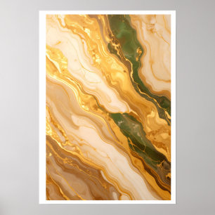 Decoración de pared abstracta de mármol de lujo