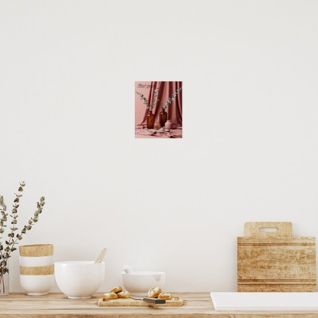Decoración de pared cartel impresión (Cocina)
