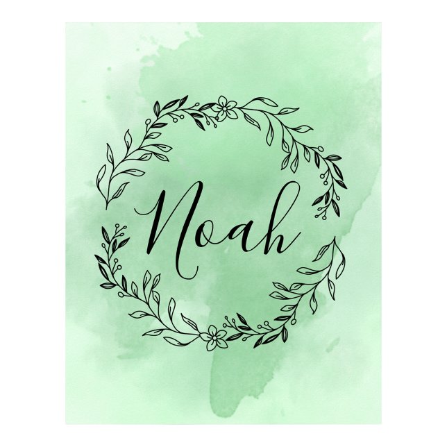 Decoración de pared con monograma personalizado (Personalized Monogram Wall Decor)