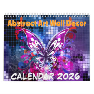 Decoración de pared de arte abstracto - Calendario