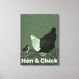 Decoración De Pared De Cocina Verde Hen Y Chick