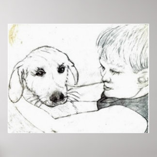 Decoración de pared de dibujo de lápiz de tamaño a