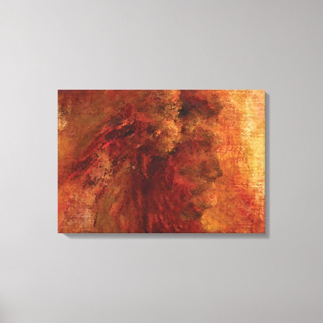 Decoración de pared de lienzo americano nativo (Anverso)