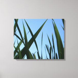 Decoración de pared de lienzo envuelto de hierba