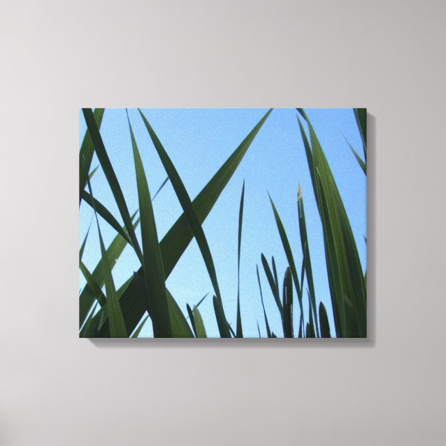 Decoración de pared de lienzo envuelto de hierba (Anverso)