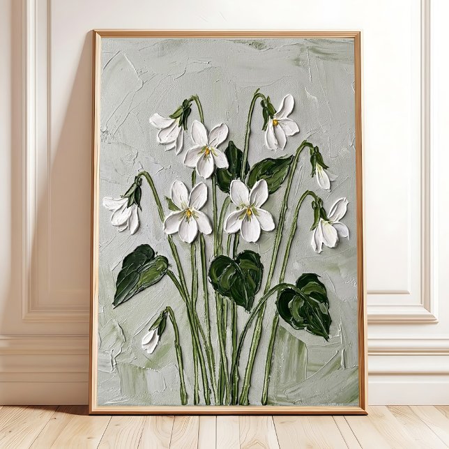Decoración de pared de lona con estampado floral v (Subido por el creador)