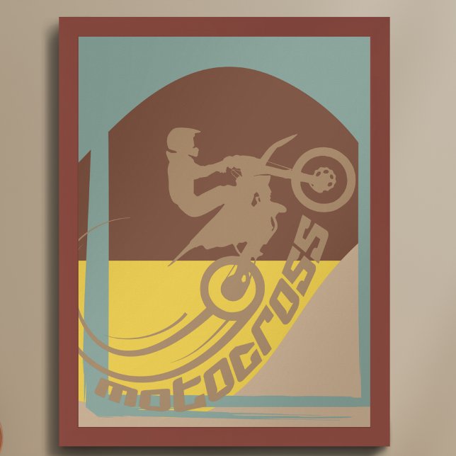 Decoración de pared de moto de motocross (Subido por el creador)