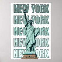 decoración de pared estatua de la libertad de Nuev