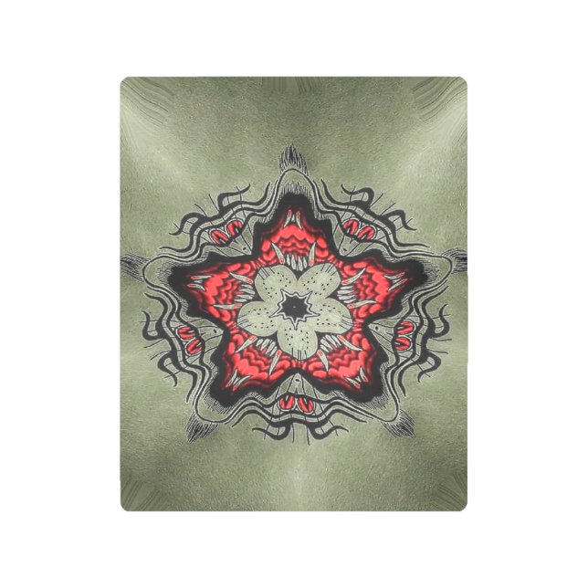 Decoración de pared metalizado de estrellas (Anverso)