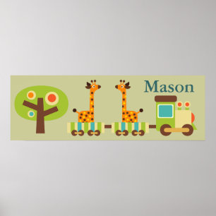 Decoración de pared personalizada de Poster de tre