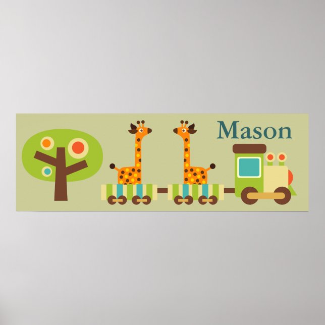 Decoración de pared personalizada de Poster de tre (Frente)