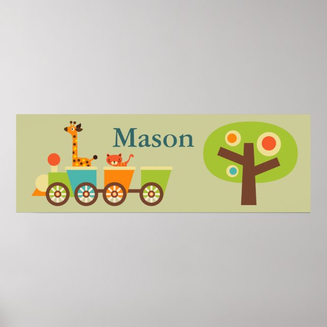 Decoración de pared personalizada de Poster de tre (Frente)