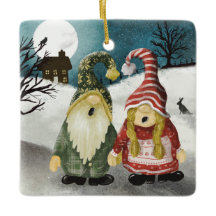 Decoración de parejas de Navidades Gonk