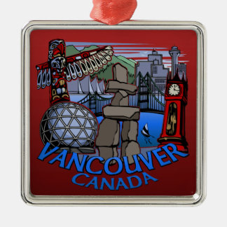 Decoración de recuerdo de ornamentos de Vancouver 