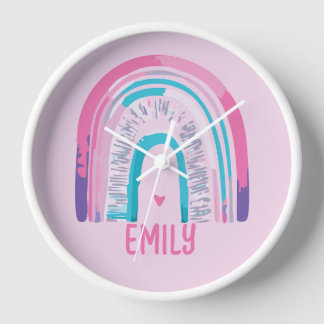 Decoración de reloj Chica personalizada