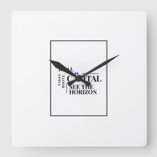 Decoración de reloj de pared de la oficina de fina