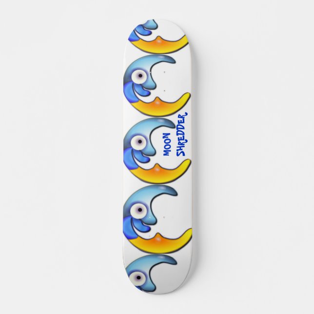 Decoración de skateboard "Moon Shredder", un Perso (Anverso )
