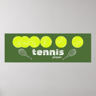 decoración de tenis