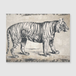 Decoración de tigres de vida silvestre