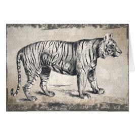 Decoración de tigres de vida silvestre