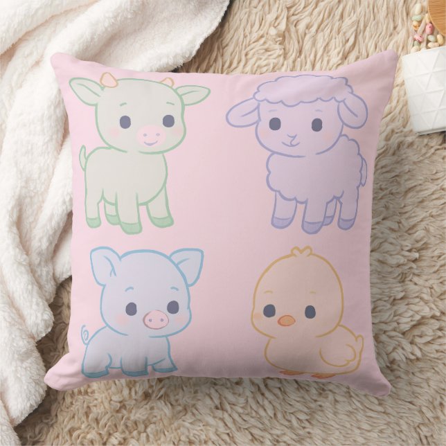 Decoración de una habitación para bebés - Cojines  (Manta)