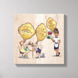 Decoración de una pequeña cafetería