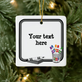 Decoración de vacaciones, Mini pizarra electrónica