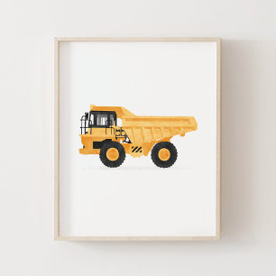 Decoración de vehículo de construcción de camiones