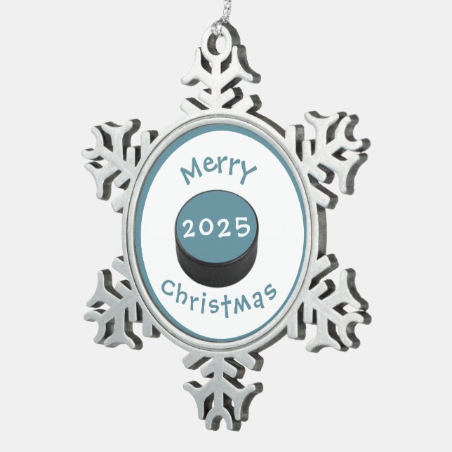  decoración del árbol de Navidad de hockey  (Derecha)