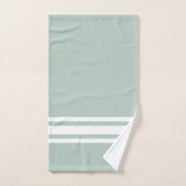 Decoración del baño de Eau de Nil