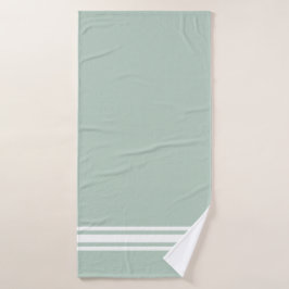 Decoración del baño Eau de Nil