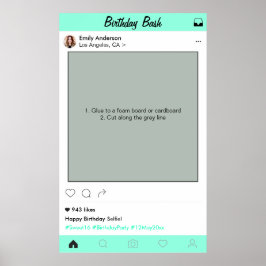 Decoración del cuadro de la cabina fotográfica de 