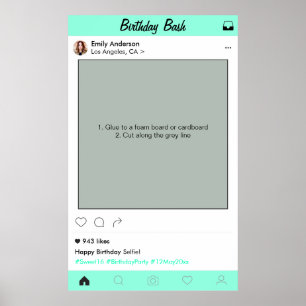 Decoración del cuadro de la cabina fotográfica de 