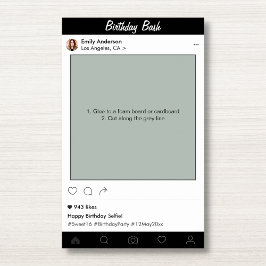 Decoración del cuadro de la cabina fotográfica de 