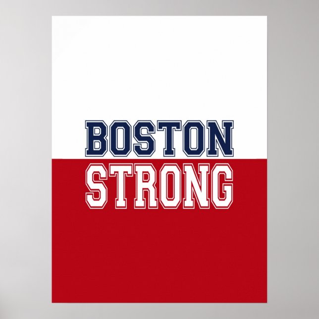 Decoración del espíritu fuerte de Boston (Frente)