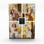 Decoración del hogar del Collage de fotos de famil<br><div class="desc">Decoración del hogar del Collage de fotos de familia monograma</div>