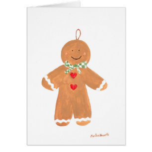 Decoración del hombre de jengibre