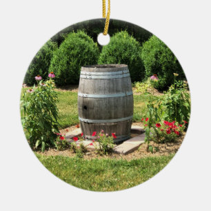 Decoración del Jardín del Barril del Vino, Chate