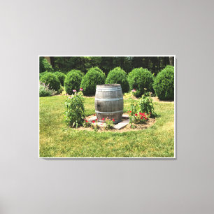 Decoración del Jardín del Barril del Vino, Chateau