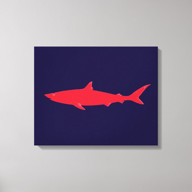 decoración del mar de tiburón rojo (Anverso)