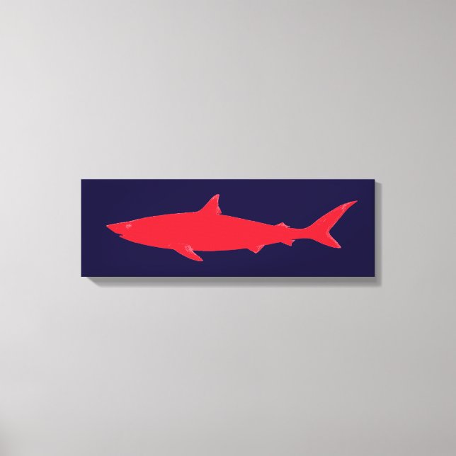 decoración del mar de tiburón rojo (Anverso)