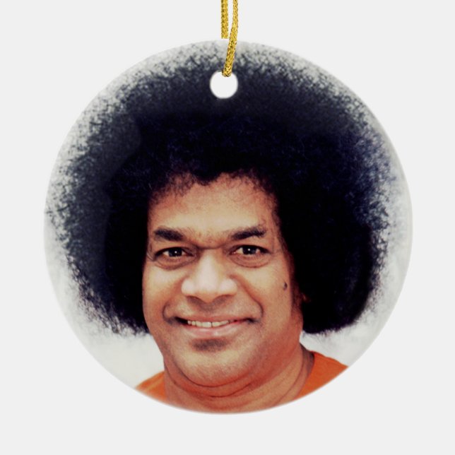 Decoración del ornamento de Sathya Sai Baba (Frente)