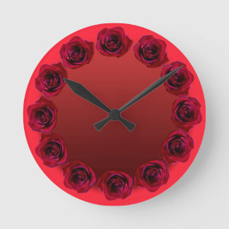Decoración del reloj de pared de la pared de la fl
