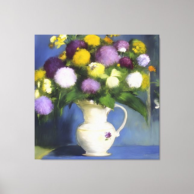 Decoración Delicada en el Muro de las Flores (Anverso)