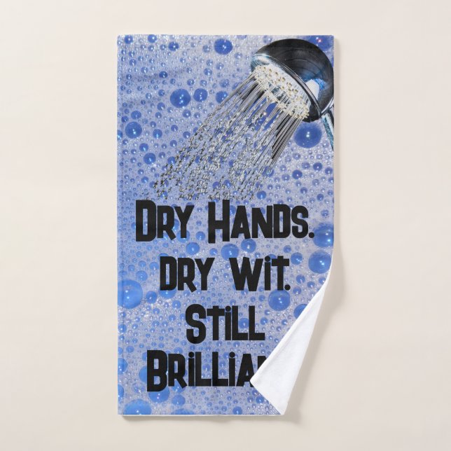 Decoración divertida de baño para adolescentes de  (Toalla de mano)